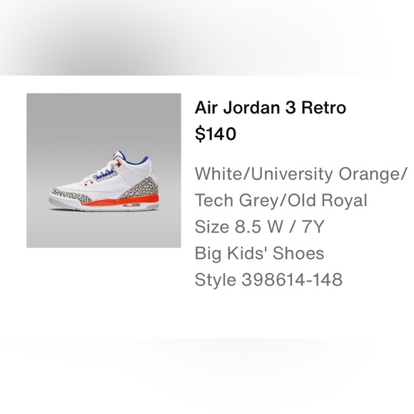 Jordan 3 - Picture 5 of 5